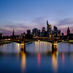 Germany skyline, DAX index technical analysis for trading and investing
